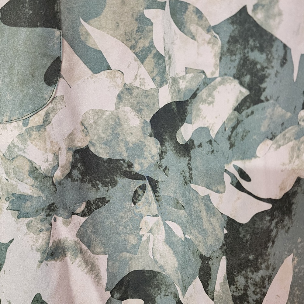 Chico's Zenergy Skort Floral Green Size 20 Plus Drawstring Athleisure Active - Picture 3 of 8